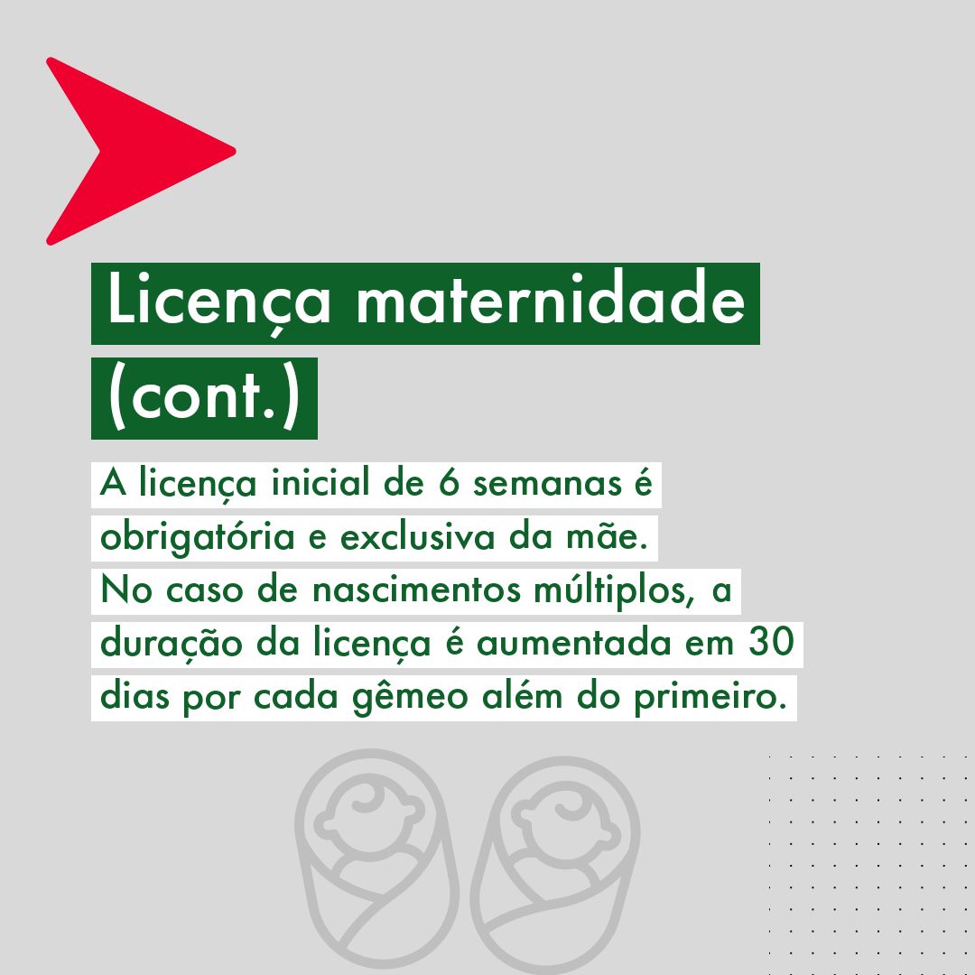 licenca maternidade em portugal